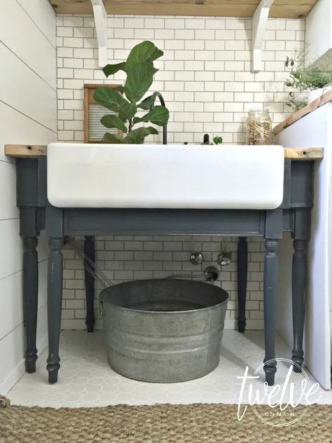 Top 5 Farmhouse Laundry Room Sinks - Within the Grove Farm House Laundry Room, Laundry Room/mud Room, Dream Laundry Room, Laundry Room Sink, Farmhouse Laundry, Farmhouse Laundry Room, Laundry Room Inspiration, Laundry Decor, Laundry Area