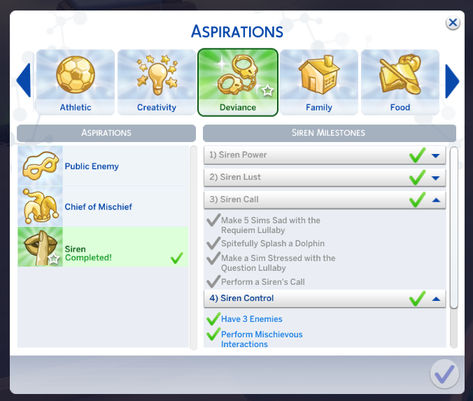 Mod The Sims - Sims 4: Three Mermaid Aspirations Sims4 Ideas, Cc Shopping, Innocent Love, Alpha Cc, Sims 4 Traits, Cc Mods, Cc Furniture, Sims 4 Children, Sims 4 Game Mods