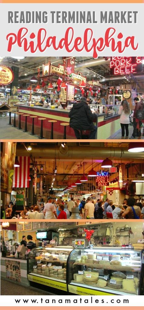 Urban Market, Reading Terminal Market, List Inspiration, Visit Philly, Visit Philadelphia, Pennsylvania Travel, Cheese Baked, Usa Cities, Central America Travel