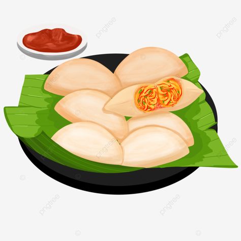 Food Ilustrasi, Cireng Isi, Artsy Wallpaper Iphone, Market Snacks, Food Business Ideas, Tato Henna, Yellow Foods, Food Backgrounds, Indonesian Food