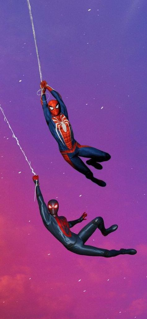 Peter And Miles Ps4, Miles And Peter Wallpaper, Peter And Miles, Peter Parker And Miles Morales, Badass Drawings, Marvel Wallpaper Hd, Marvel Drawings, Marvel Venom, Spectacular Spider Man