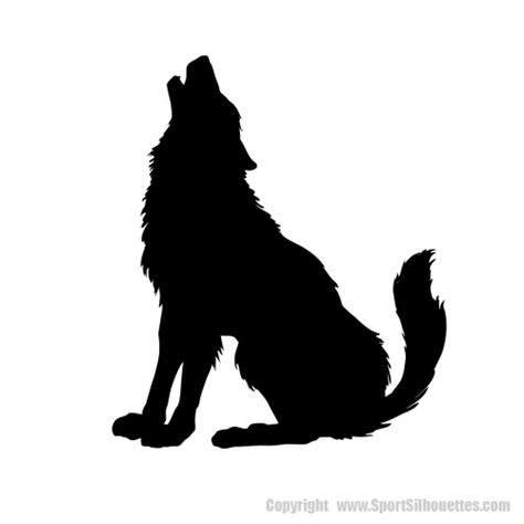 Howling wolf image Howling Wolf Silhouette, Howling Wolves, Wolf Decor, Wolf Silhouette, Silhouette Tattoos, Wildlife Decor, Howling Wolf, Silhouette Stencil, Silhouette Vinyl