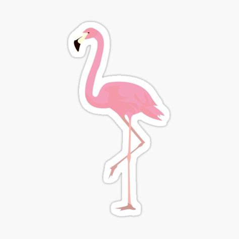 Flamingo Stickers Printable, Drawing Of A Flamingo, Stickers Rosa, Flamingo Aesthetic, English Stickers, Flamingo Stickers, Barbie Stickers, Sticker Drawing, Face Art Drawing