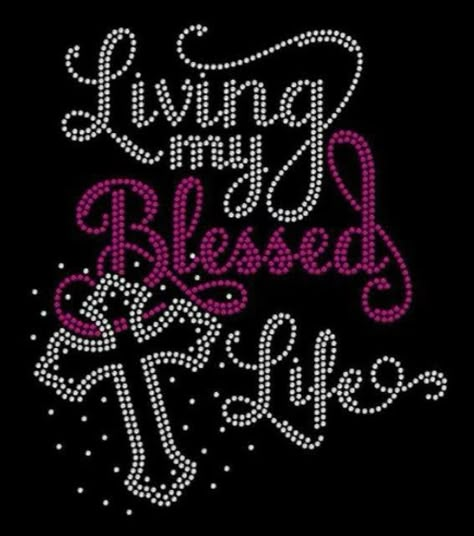 Bling Quotes, Paparazzi Jewelry Images, Rhinestone Designs Pattern, Crystal Bay, Bling Shirts, Faith Cross, Blessed Life, Thank You God, Walk By Faith