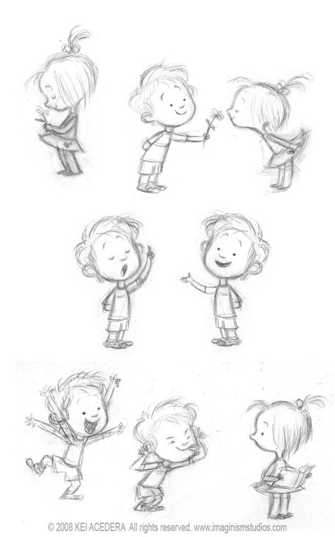 poses 동화 삽화, Some Drawings, 수채화 그림, Character Sketches, Dessin Adorable, Character Design Animation, Children Book, Character Sketch, Cartoon Character Design