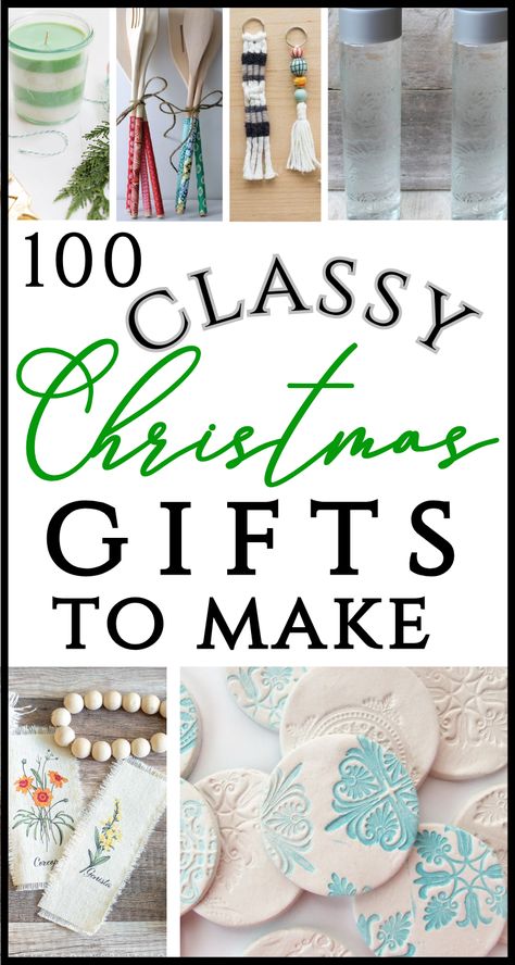 Looking for classy DIY items to sell or give as gifts? Here are 100+ DIY Christmas gifts to make! Beautiful, many super-easy to make! These crafts for adults make gorgeous Christmas gifts for all of your friends, female family members, coworkers, neighbors, teachers, and more ! These homemade crafts and gifts for adults are the best for Christmas and any time of the year - cheap options too! Homemade Secret Santa Gifts, Christmas Box Gift Ideas Friends, Nice Homemade Gifts, Christmas Gifts To Make For Kids, Christmas Coworker Gifts Diy, Diy Xmas Gifts For Coworkers, Gifts For Young Adults Women, Best Christmas Gifts 2024, Gifts You Can Make