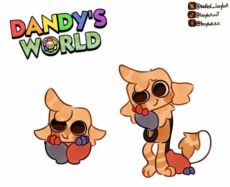 Dandy’s World Roblox Fanart, Good Dandys World Fanart, Goob Dandys World Art, Goob Dandy Worlds Fanart, Shrimpo Dandys World Fanart, Dandy's World Goob, Goob Dandys World Pfp, Paper Dragon Puppet Ideas, Paper Dragon Puppet