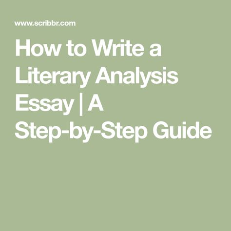 How to Write a Literary Analysis Essay | A Step-by-Step Guide Literary Analysis Essay Outline, Introduce Quotes, In Medias Res, Literary Analysis Essay, Literary Essay, Essay Structure, Analysis Essay, Writing Introductions, Topic Sentences