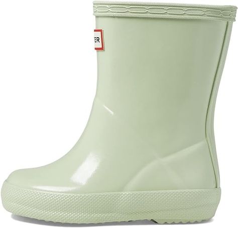 Buy Hunter Kids First Classic Unisex Gloss Boots For Toddler And Little Kids - Round Toe And Pull-On Closure Muffled Green 13 Little Kid M and other Boots at Amazon.com. Our wide selection is eligible for free shipping and free returns. Hunter Kids, Rain Boot, Rain Boots, For Free, The Originals, Boots, Green, Free Shipping