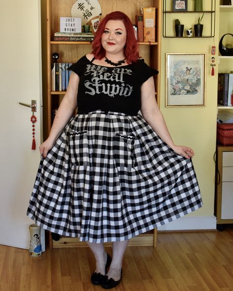 Rockabilly Fashion Plus Size, Alt Fits, Dark Clothing, Outfits Of The Week, Casual Goth, Witchy Fashion, Weekly Outfits, Rockabilly Fashion, Alternative Clothing