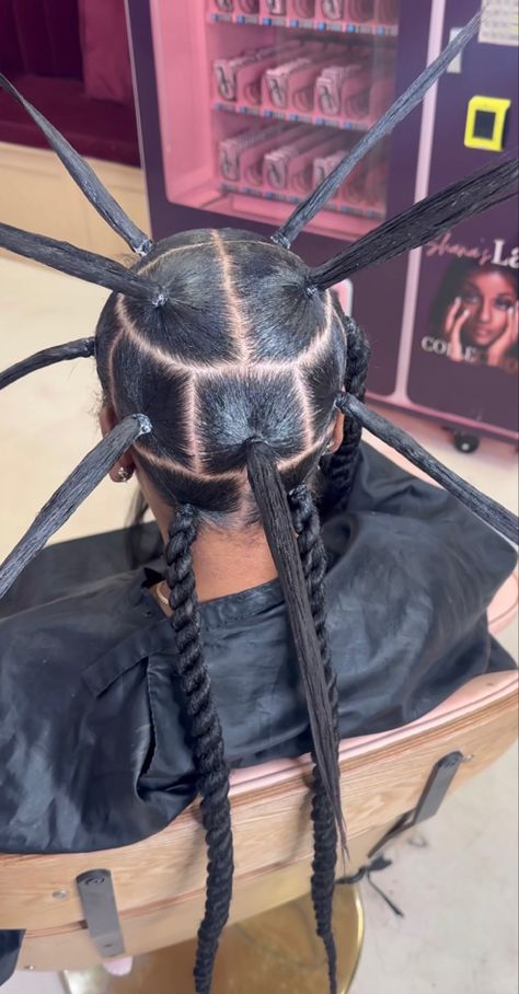 Big Twist Braids Hairstyles, Braids Easy Hairstyles, Latest Braided Hairstyles, Hair Braid Patterns, Braids Easy, Quick Braids, Youtube Account, Big Braids, Big Box Braids Hairstyles