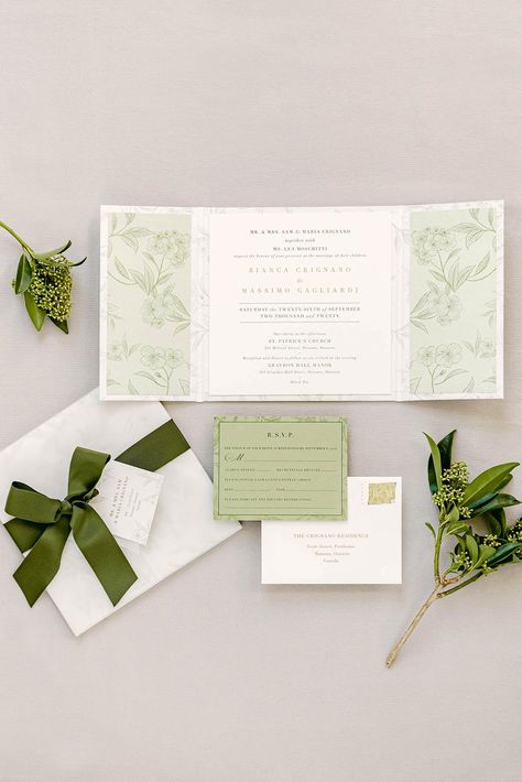 Wedding Stationary Design, Hues Of Green, Wedding Invitation Inspiration, Stationery Inspiration, Green Wedding Invitations, Spring Wedding Inspiration, Instagram B, Letterpress Invitations, Fashion Enthusiast