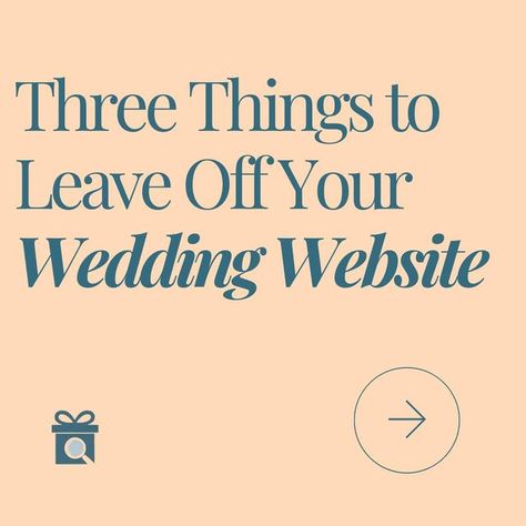 Registry Finder | Gifts, Wedding, & Baby on Instagram: "Let's take some of the wedding planning stress off your plate! 💻 Less is more, when it comes to your wedding website. Swipe right to see a few items you can skip when putting your FAQs together & check our link in bio for more.   What other wedding website questions are keeping you up at night?  #Wedding #WeddingPlanning #IDo #Bride #Engaged #Website #WeddingWebsite #Faq #Bridal #Registry #WeddingRegistry #BrideToBe #2024Bride #2025Bride" Bridal Registry, Night Wedding, Swipe Right, Wedding 2024, Wedding Registry, Gifts Wedding, Wedding Website, Less Is More, Wedding Planning