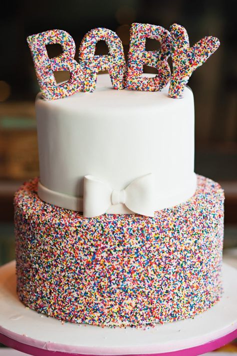 Stuck on what theme to use for the next baby shower you have or plan? Let one of these 10 Gorgeous Baby Shower Cakes help you decide! Unique Baby Shower Cakes, Baby Shower Cake Designs, Sprinkle Shower, Sprinkle Baby Shower, Cadeau Baby Shower, Gender Reveal Cake, Baby Cakes, Cake Images, Unique Baby Shower