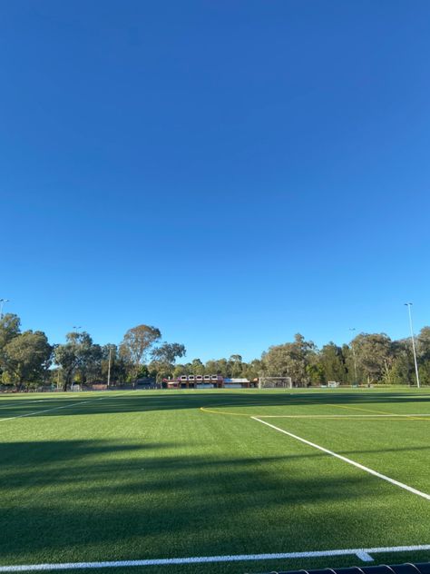 Soccer Pitch, Home Soccer Field, Soccer Field Design, Soccer Field Aesthetic, Soccer Field Aesthetic Night, Soccer Fields Photography, Private Soccer Field, Music Studio Aesthetic, A Separate Peace