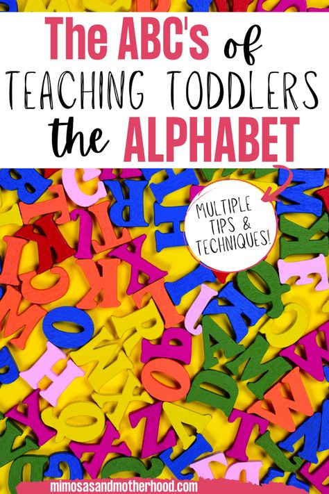 Is your toddler ready to learn their letters? Teaching toddlers the alphabet lays the foundation for reading and writing, and opens up so many doors for your little one when it comes to learning! Most children begin to show interest in learning the letters of the alphabet around age 2, though some might need extra time and support. As a mom of two toddlers, I’ve been in your shoes. Here are some of my favorite ways to teach the alphabet to toddlers. Teaching Toddlers Letters, Childcare Quotes, Abc Templates, Learning Stories Examples, Alphabet For Toddlers, Learning Stories, Abc Songs, Alphabet Phonics, Alphabet Songs