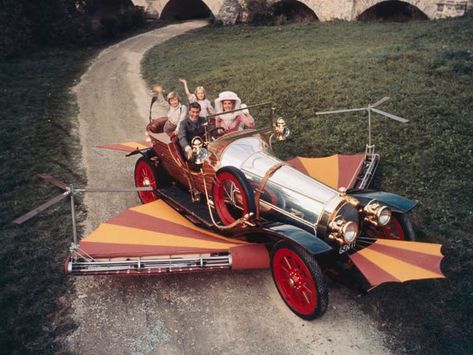 Famous Vehicles, Chitty Chitty Bang Bang, Tv Cars, Flying Car, Weird Cars, Cars Movie, Fun Craft, Top Cars, Unique Cars