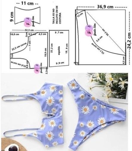 Diy Bikinis Tutorial, Pola Bra, Sewing Swimwear, Dress Sewing Patterns Free, Denim Bag Patterns, Easy Dress Sewing Patterns, Dress Sewing Tutorials, Sewing Clothes Women, Diy Clothes And Shoes