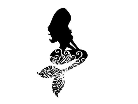 Cricut Invitations, Svg Shapes, Cricut Svg Files Free, Cricut Stencils, Mermaid Svg, Artistic Pictures, Silhouette Vinyl, Infusible Ink, Mermaid Art