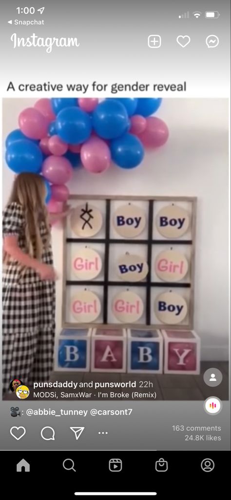 Jack And Jill Gender Reveal, Winter Baby Gender Reveal Ideas, Unique Gender Reveal Ideas Creative, Tic Tac Toe Gender Reveal, Indoor Gender Reveal Ideas, Gender Reveal Unique, Gender Reveal Games, Gender Reveal Ideas, Boy Gender Reveal