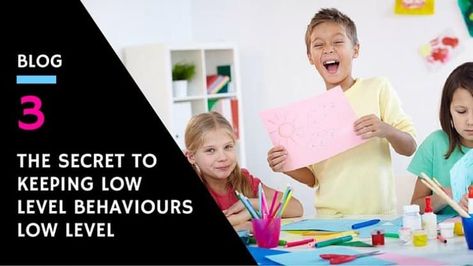 The secret to keeping low level behaviours low level Teacher Strategies, Student Behavior, Tone Of Voice, Self Regulation, Positive Reinforcement, Body Language, Classroom Management, Happy Places, The Secret