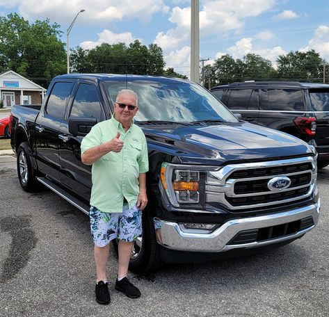 It's what we do every day! Make sure every guest has a #GreatExperience like Robert Watkins who found his #NewF150 & salesperson #MikeRasheid made buying #Fast, #Fun & #Easy - #Congratulations Robert & #ThankYou for choosing #LakelandFord - We're here for you! #ThumbsUp #Ford Good Looking Older Men, Dollars Money, Trucks For Sell, Truck Living, Deni Denials, Toyota Truck, Money Template, Gray Instagram