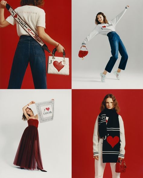 Valentine Fashion Editorial, Valentines Campaign Marketing, Spring References, Valentines Day Editorial, Valentines Day Campaign, Valentines Campaign, Valentine Photo Shoot, Fashion Poster Design, Valentino Fashion