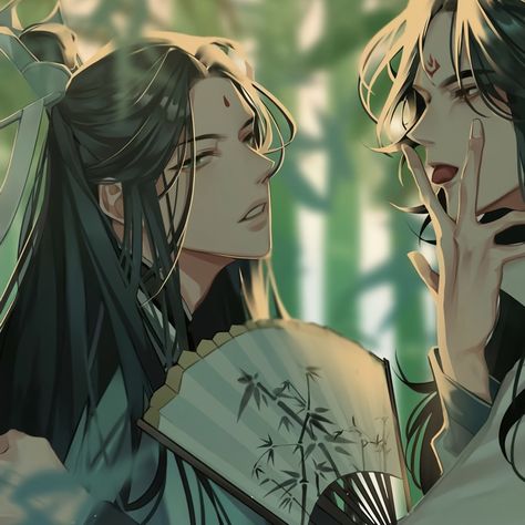 #scumbagsystem , #svsss , #LuoBinghe #ShenQingqiu , #matchingicon , #bingqui  , #pfp , #icon Luo Binghe, Matching Icons, Anime