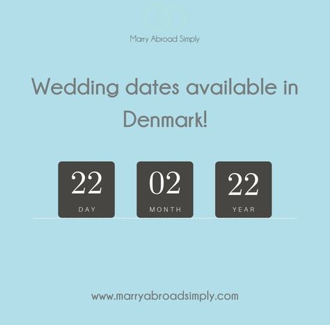 Getting Married Abroad, Got Married, Getting Married, Denmark, Dates, The Day, Reading, Quick Saves