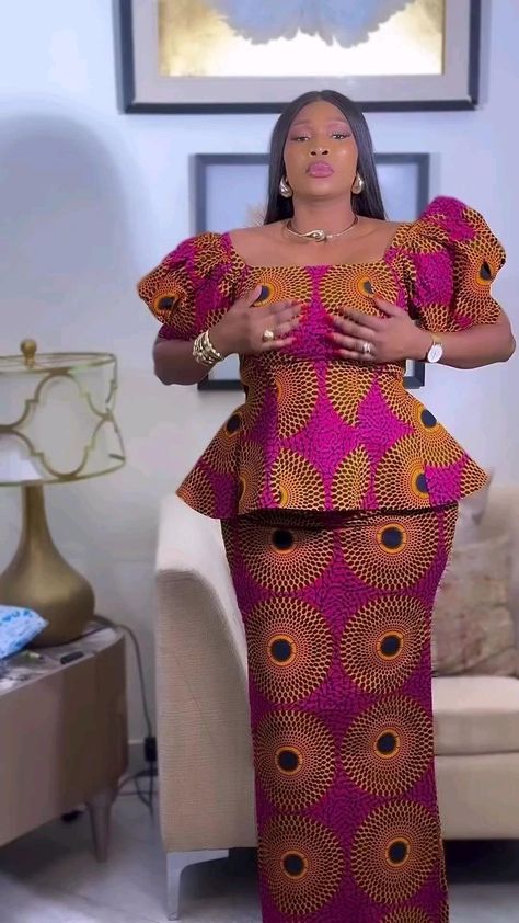 Boubou Styles For Women, Ankara Styles For Women, Simple Dress Casual, Classy Short Dresses, Traditional African Clothing, African Fabric Dress, Long African Dresses, African Print Dress Ankara, Short African Dresses