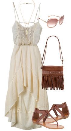 Bohemian Style Inspiration, Engagement Outfits Summer, Look Boho Chic, Mode Hippie, Estilo Hippie, Mode Boho, Styl Boho, Komplette Outfits, Bohemian Dress