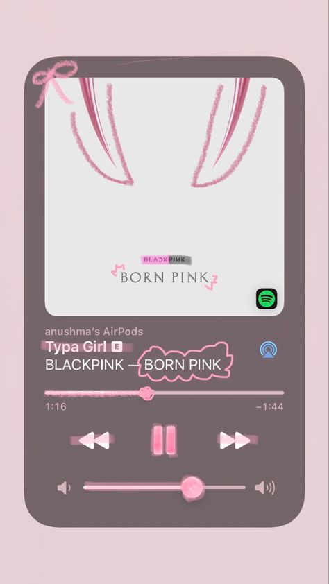 Jisoo Flower Spotify, Blackpink Music Aesthetic, Blackpink Song Aesthetic, Blackpink Album Wallpaper, The Girls Blackpink, Blackpink Album Aesthetic, Jisoo Spotify, Cute Kpop Wallpapers Aesthetic, Blackpink Pink Aesthetic