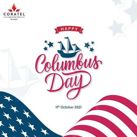 Columbus Day celebrations in the United States – meant to honor the legacy of the man credited with “discovering” the New World. #happycolumbusday #happycolumbusday🇺🇸 #columbusday #columbusday2021 #columbus Happy Columbus Day, Columbus Day, The New World, Columbus, The United States, Special Day, New World, The Man, Playing Cards