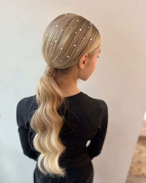 Hair We Go With Celebratory Hoco Hairstyles For Long Hair Dance Solo Hairstyles Lyrical, Dance Hair Ideas Competition, Dance Competition Hair Jazz, Lyrical Hairstyles Dance, Lyrical Dance Hair, Hoco Hairstyles For Long Hair, Dance Hairstyles Competition, Shiny Glossy Hair, Dance Competition Hair