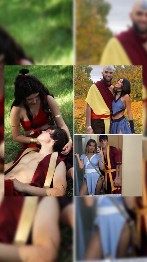 Avatar And Katara Costume, Zuko And Mai Costume, Zuko And Katara Costume, Aang And Katara Costume, Zuko Halloween Costume, Katara And Zuko Costume, Katara Halloween Costume, Zuko Costume, Zuko Cosplay