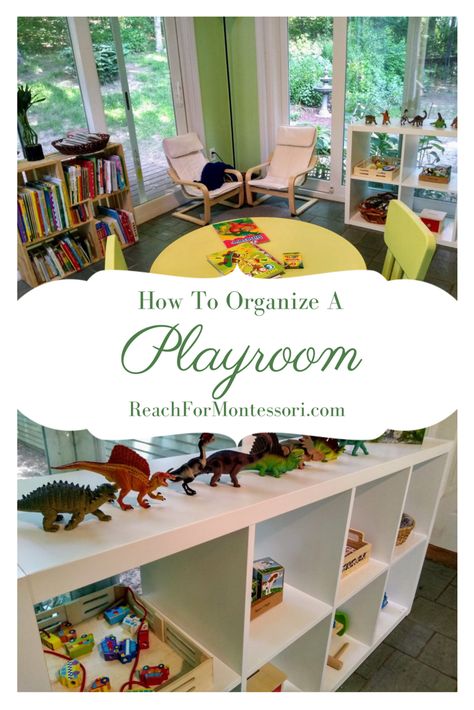 Montessori Playroom Layout, Montessori Inspired Playroom, Playroom Setup Layout, Mindful Room, Montessori Playroom Small Space, Pretty Playroom, Montessori Living, Montessori Play Room, Montessori Tips