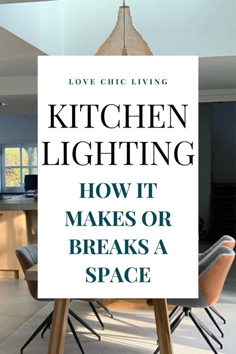 The design of a kitchen is just as important as the layout. Lighting is one aspect that can make the difference between an enjoyable space and one that may become avoided. If you want to redesign your kitchen, start by thinking about the lighting. A poorly designed kitchen can make it difficult to cook and eat in-- so it’s imperative to take into account the lighting when designing your new space. Kitchen Lighting Design Layout, Kitchen Window Lights, Kitchen Remodel Tips, Kitchen Sink Lighting, No Upper Cabinets, Modern Kitchen Sinks, Kitchen Lighting Design, Kitchen Cabinets And Countertops, Space Kitchen