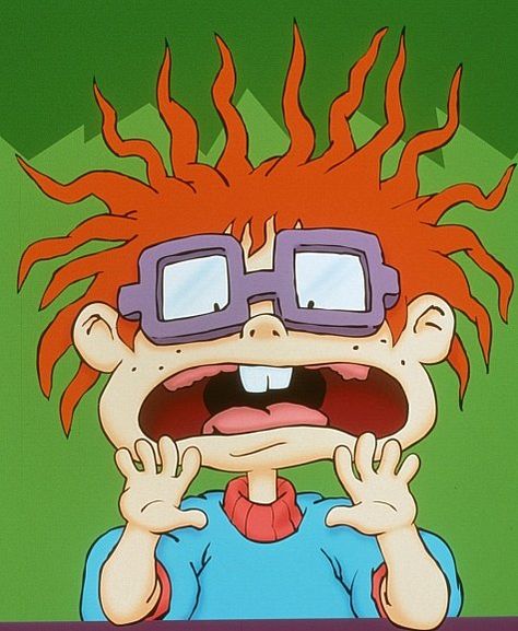 The Rugrats Movie (1998) Chuckie Rugrats, The Rugrats Movie, Rugrats Characters, Rugrats Cartoon, Rugrats All Grown Up, Nickelodeon 90s, Nickelodeon Cartoons, Painting Canvases, 90s Cartoons