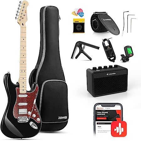 Electric Guitar Kits, Mini Amplifier, Electric Guitar And Amp, Guitar Kits, Guitar For Beginners, Guitar Pickups, Body Electric, Starter Pack, Coils