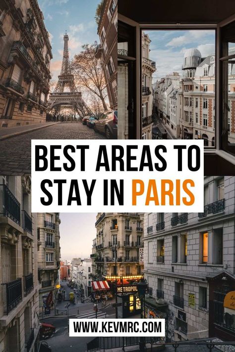 Where to Stay in Paris for the First Time (Best Areas + Best Hotels) - Kevmrc Paris Best Places, Best Paris Hotels, Where To Stay In Paris, Paris In December, Paris Honeymoon, Paris Family, Paris Itinerary, Paris Travel Tips, Paris Travel Guide