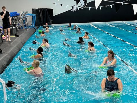 Water Aerobics for Weight Loss | 8 Pool Exercise That Burn Fat — Aquatic Performance Training Aqua Exercises With Weights, Pool Excercises Workouts Abs Water Aerobics, Aquacise Water Aerobic Exercises, Aqua Yoga Pool Workout, 8 Pool, Water Aerobic Exercises, Water Aerobics Workout, Aquatic Exercises, Pool Workout