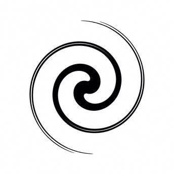 Double Spiral Tattoo, Tornado Tattoo, Koru Tattoo, Spiral Tattoo, Spiral Symbol, Spiral Tattoos, Art Inspired Tattoos, Geometric Tattoos, Maori Tattoo