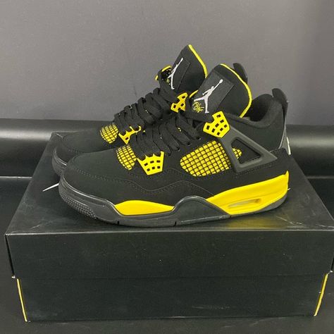 Air Jordan 4 Retro Sneakers Yellow Size EU 39 Nike Shoes Air, Nike Air Jordan 4, Pink Nation, Shoes Air, Jordan 4 Retro, Air Jordan 4, Air Jordan 4 Retro, Retro Sneakers, Nike Air Jordan