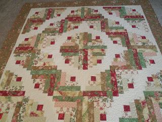 Christmas Log, Log Cabin Quilt Pattern, Log Cabin Quilt Blocks, Sewing Machine Quilting, Quilting Designs Patterns, Rose Quilt, Special Friends, Cabin Quilt, Log Cabin Quilts