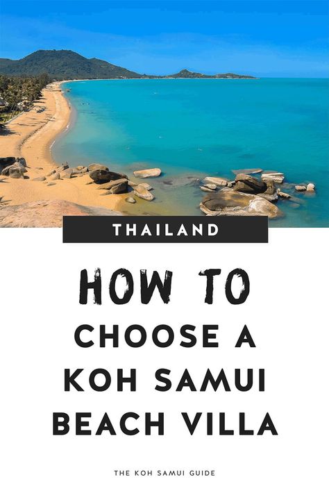 Lamai vs Lipa Noi: Villa Comparison Thailand Packing List, Thai Beach, Thailand Packing, Thailand Travel Destinations, Koh Samui Beach, Chaweng, Thailand Itinerary, Thailand Backpacking, Thailand Travel Tips