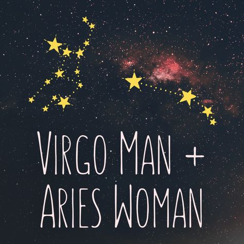 Aries Woman And Virgo Man, Aries Love Facts, Virgo Man Aries Woman, Aries Virgo, Virgo Aries, Aries And Virgo Relationship, Aries And Virgo, Virgo Men In Love, Virgo Relationships