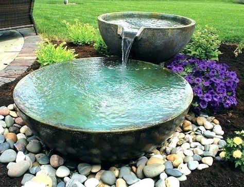 Guests Visiting, Landscaping Shrubs, Patio Pond, Backyard Ideas For Small Yards, Relaxing Backyard, Pavers Backyard, Backyard Flowers, Backyard Water Feature, Waterfalls Backyard