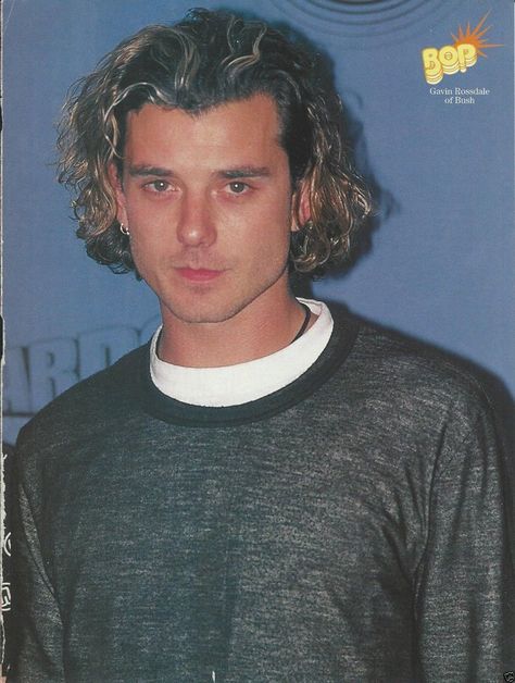 Dave Grohl Braids, Gavin Rossdale 90s Bush, Gavin Rossdale 90s, Blonde Dave Grohl, 2000s Dave Grohl, Bush Band, Bush Band Gavin Rossdale, Matthew Lawrence, Kerrang Magazine 80s