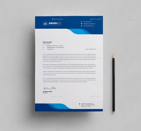 A4 Paper Size, Professional Letterhead, 보고서 디자인, Brand Identity Guidelines, Business Cards Layout, Footer Design, Powerpoint Slide Designs, Ads Creative Advertising Ideas, Documents Design