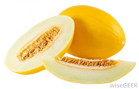 Canary melons Melon Benefits, Canary Melon, Melon Seeds, Fresh Fruits, Delicious Fruit, Summer Fruit, Honeydew, Home Recipes, Perfect Food